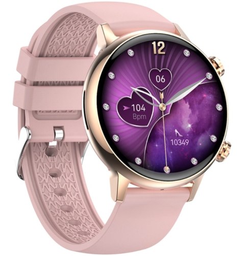 Smartwatch Damski Rubicon RNCF09 AMOLED - Rose Gold