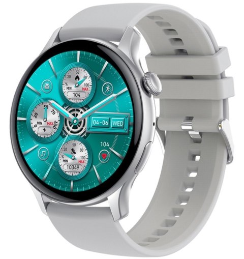 Smartwatch Damski Rubicon RNCF10 AMOLED Bluetooth Call Srebrny