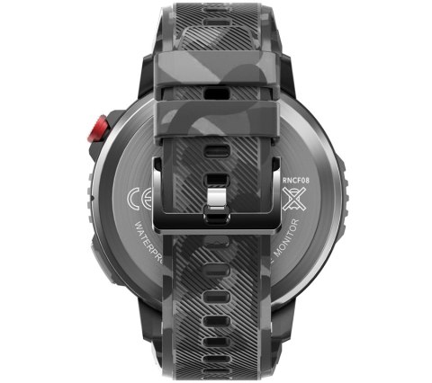 Smartwatch Męski Rubicon RNCF08 Black Moro