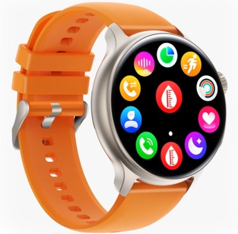 Smartwatch Męski Rubicon RNCF12 Tytan/Orange