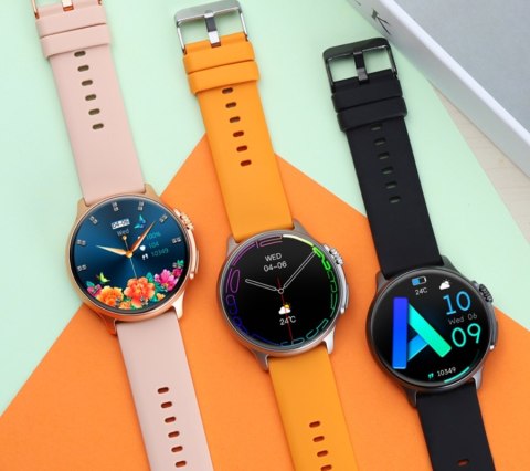Smartwatch Męski Rubicon RNCF12 Tytan/Orange