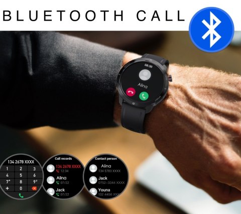 Smartwatch Męski Rubicon RNCF14 AMOLED Bluetooth Call