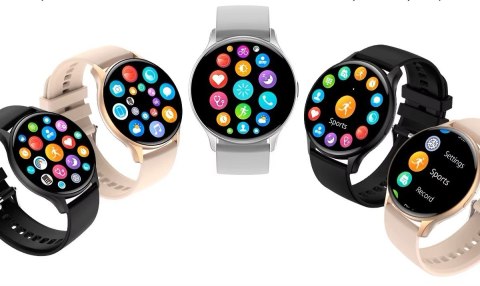 Smartwatch Rubicon RNCF11 Black AMOLED