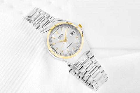 Zegarek Damski Casio LTP-1170G-7ARDF z Datownikiem