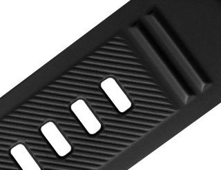 Silikonowy Pasek do Smartwatcha VELTORI VT110 22mm Czarny