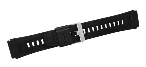 Silikonowy Pasek do Smartwatcha VELTORI VT110 22mm Czarny