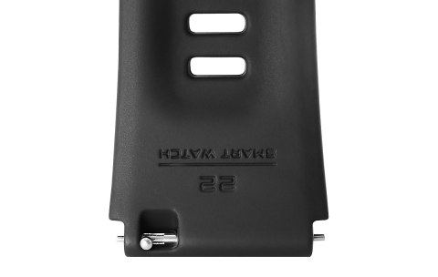 Silikonowy Pasek do Smartwatcha VELTORI VT120 22mm Czarny