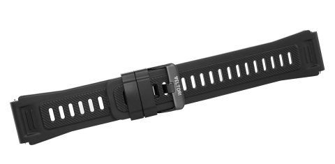 Silikonowy Pasek do Smartwatcha VELTORI VT140 22mm Czarny