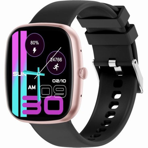 Smartwatch Damski Gravity GT18-1 Różowe Złoto + 2 Paski