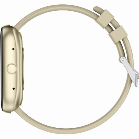 Smartwatch damski Gravity GT18-7 beżowy + dodatkowy czarny pasek