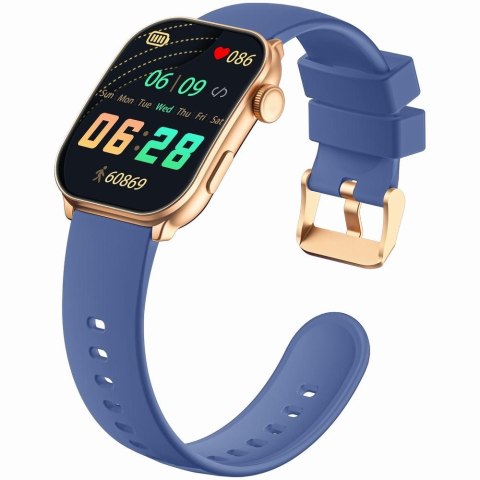 Smartwatch Damski Gravity GT28-8 Różowe Złoto + Bransoleta