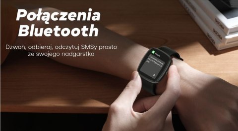 Smartwatch Męski GRAVITY GT18-4 Srebrny z dwoma paskami
