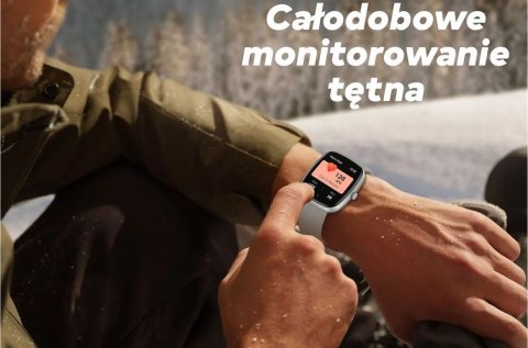 Smartwatch Męski GRAVITY GT18-4 Srebrny z dwoma paskami
