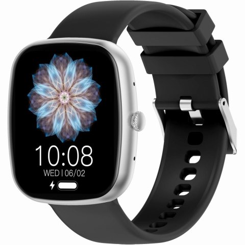 Smartwatch Męski GRAVITY GT18-6 Srebrny z dwoma paskami