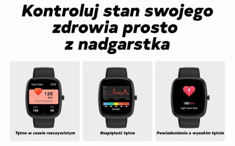 Smartwatch Męski GRAVITY GT18-6 Srebrny z dwoma paskami