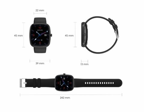 Smartwatch Męski GRAVITY GT18-6 Srebrny z dwoma paskami