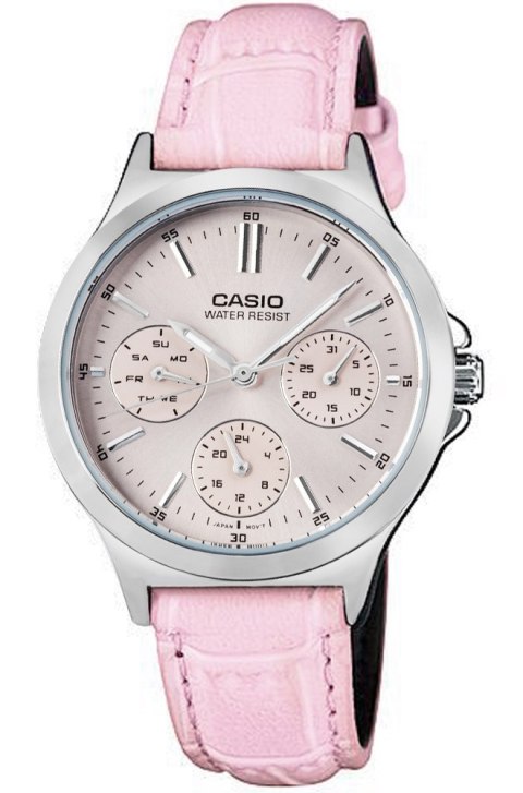 Zegarek Damski Casio LTP-V300L-4AUDF Pastelowy Róż
