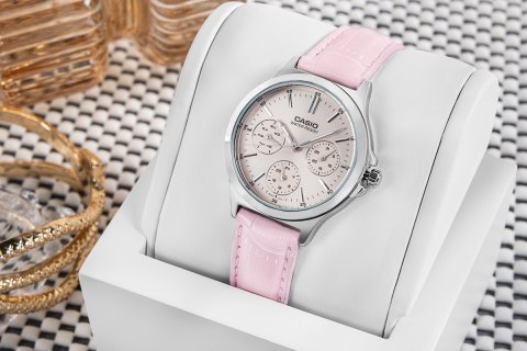 Zegarek Damski Casio LTP-V300L-4AUDF Pastelowy Róż