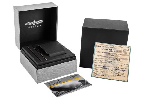 Zegarek Męski ZEPPELIN New Captain's Line Automatic 8662-2 + BOX