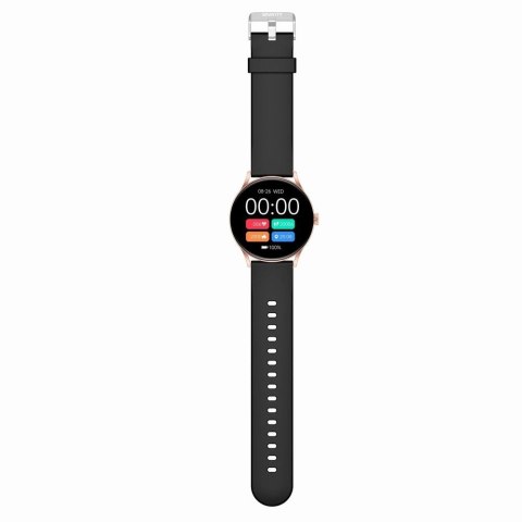 Smartwatch Gravity GT2-2 PRO Czarno-Różowy z Bluetooth