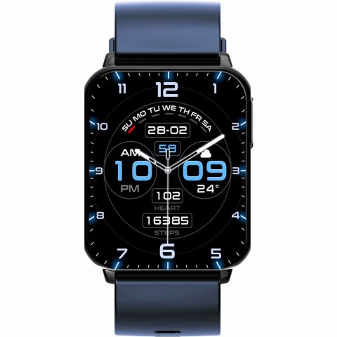 Smartwatch Gravity GT17-9 Granatowo-Czarny - 2 Paski