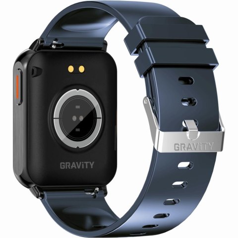 Smartwatch Gravity GT17-9 Granatowo-Czarny - 2 Paski