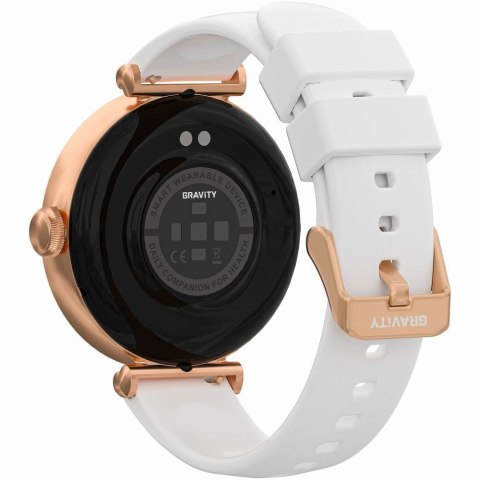 Smartwatch Gravity GT26-2 Różowe Złoto z 2 paskami