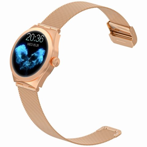 Smartwatch Gravity GT25-1 Różowe Złoto