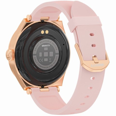 Smartwatch Gravity GT25-2 Różowe Złoto - Stylowy