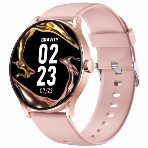 Smartwatch Gravity GT2-1 PRO Różowy - Elegancja i Funkcjonalność