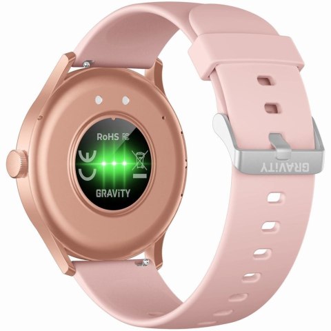Smartwatch Gravity GT2-1 PRO Różowy - Elegancja i Funkcjonalność