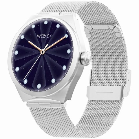 Smartwatch Gravity GT25-7 Srebrny - Twój osobisty asystent