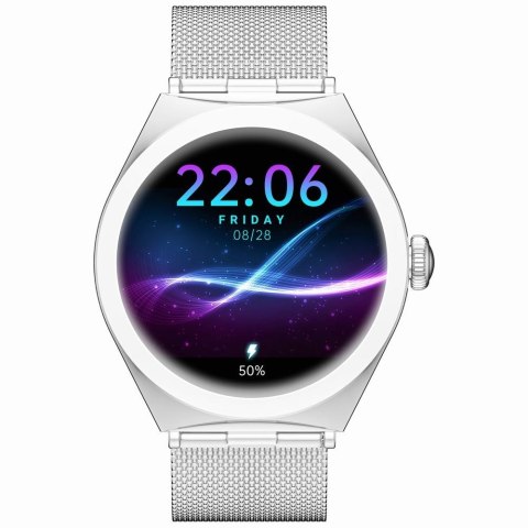 Smartwatch Gravity GT25-7 Srebrny - Twój osobisty asystent
