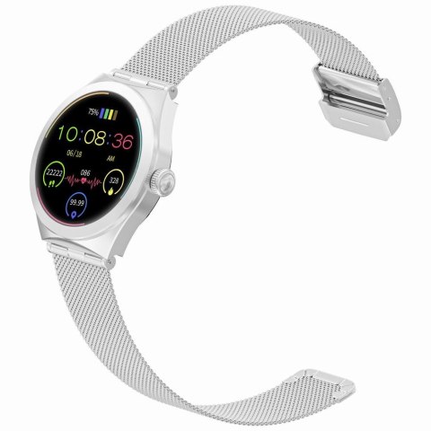 Smartwatch Gravity GT25-7 Srebrny - Twój osobisty asystent