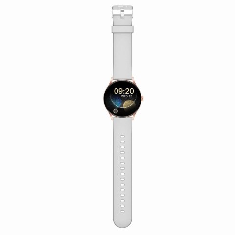 Smartwatch Gravity GT2-3 PRO Różowe Złoto - Szary Pasek