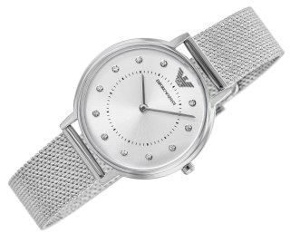 Zegarek Damski Emporio Armani Kappa AR11128 Srebrny