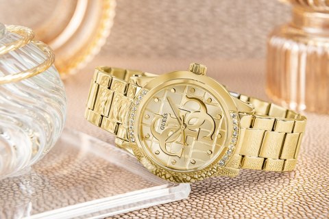 Zegarek Damski Guess Annette GW0861L2 Złoty