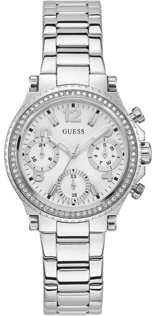 Zegarek Damski Guess Cosmic GW0590L1 Srebrny