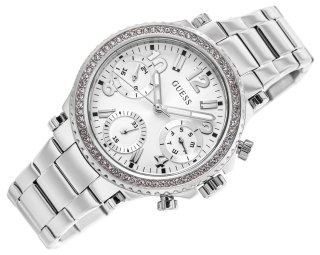 Zegarek Damski Guess Cosmic GW0590L1 Srebrny