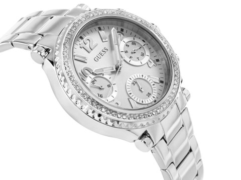 Zegarek Damski Guess Cosmic GW0590L1 Srebrny