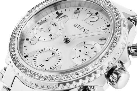 Zegarek Damski Guess Cosmic GW0590L1 Srebrny