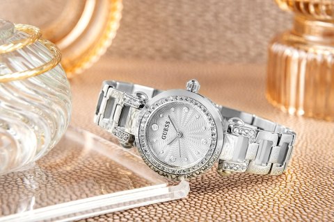 Zegarek Damski Guess Ginger GW0869L3 Srebrny