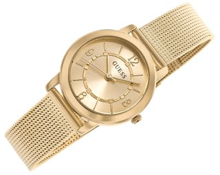 Zegarek damski Guess Melody GW0666L2 - złota bransoleta mesh