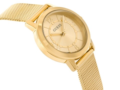 Zegarek damski Guess Melody GW0666L2 - złota bransoleta mesh