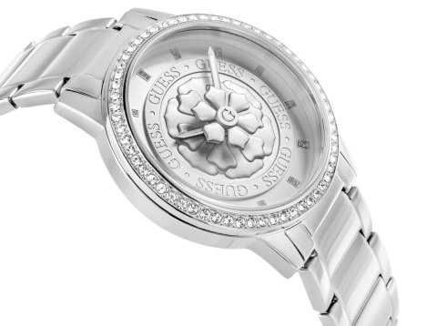 Zegarek damski Guess Petal GW0747L1 - srebrna nowoczesność