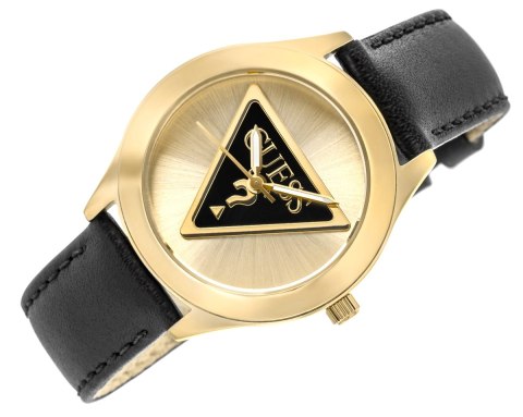 Zegarek damski Guess Tri Plaque GW0744L2 - złoty klasyk