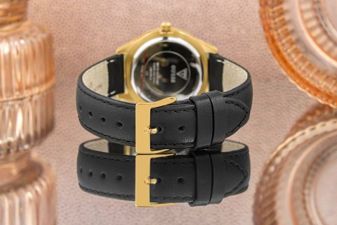 Zegarek damski Guess Tri Plaque GW0744L2 - złoty klasyk