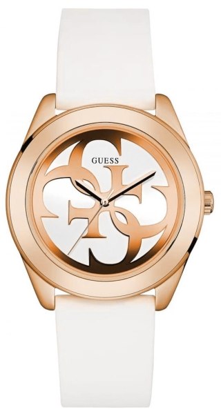 Zegarek damski Guess Twist W0911L5 - różowe złoto i biel
