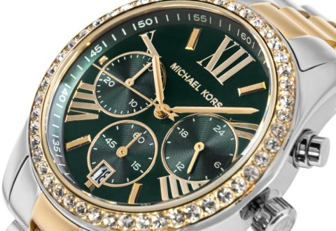 Zegarek Damski Michael Kors Lexington MK7303 - Zielona Tarcza
