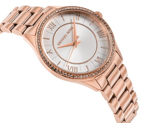 Zestaw damski Michael Kors Lauryn MK4850SET - różowe złoto